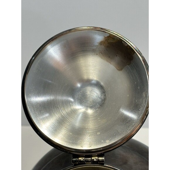 VTG Vintage FB Rogers Silver Plated Tilting Teapot With Stand & Burner Footed - Picture 11 of 16